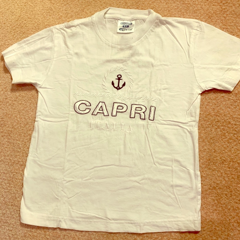 Zanzibar Nautical Capri Italy Tee 6